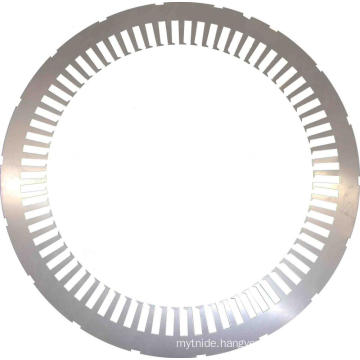 Single notching stator lamination